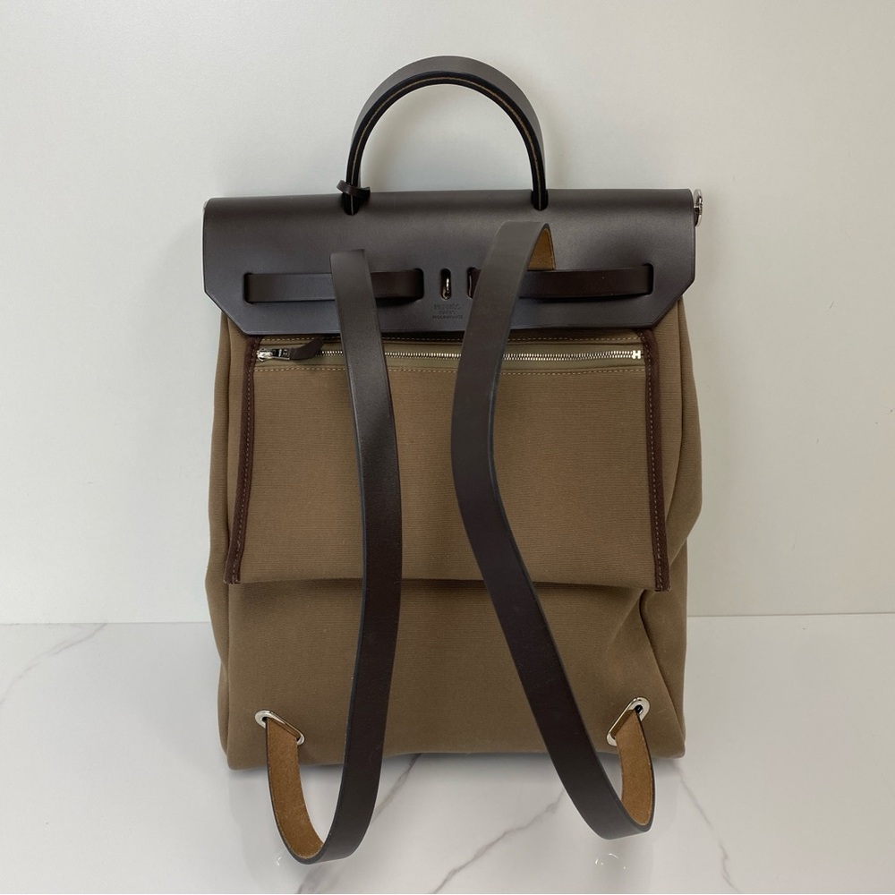 Hermès Herbag A Dos Zip Retourne Backpack - Picture 3 of 6